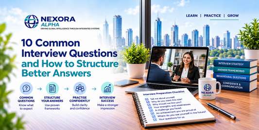 10 Common Interview Questions and How to Structure Better Answers