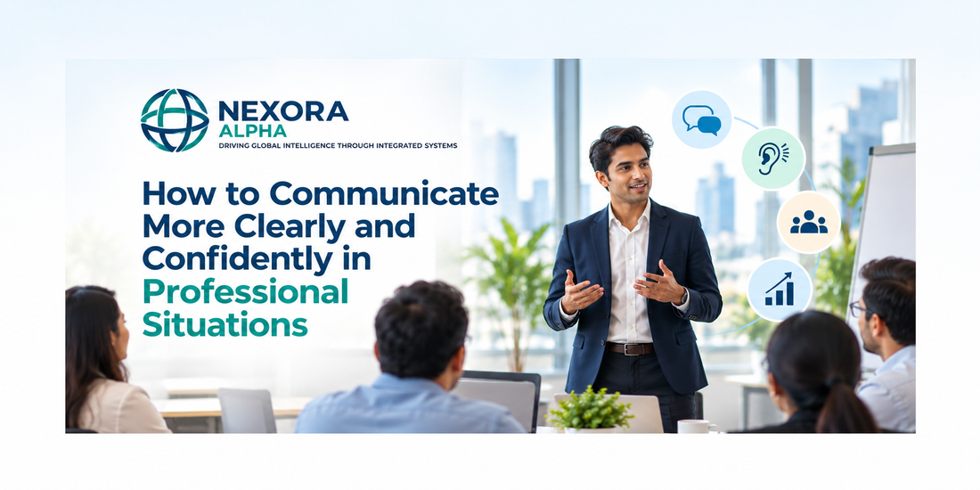 How to Communicate More Clearly and Confidently in Professional Situations
