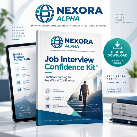 NEXORA ALPHA Job Interview Confidence Kit™