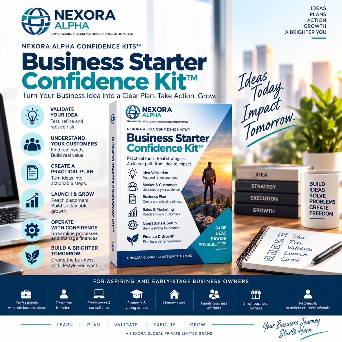 NEXORA ALPHA Business Starter Confidence Kit™