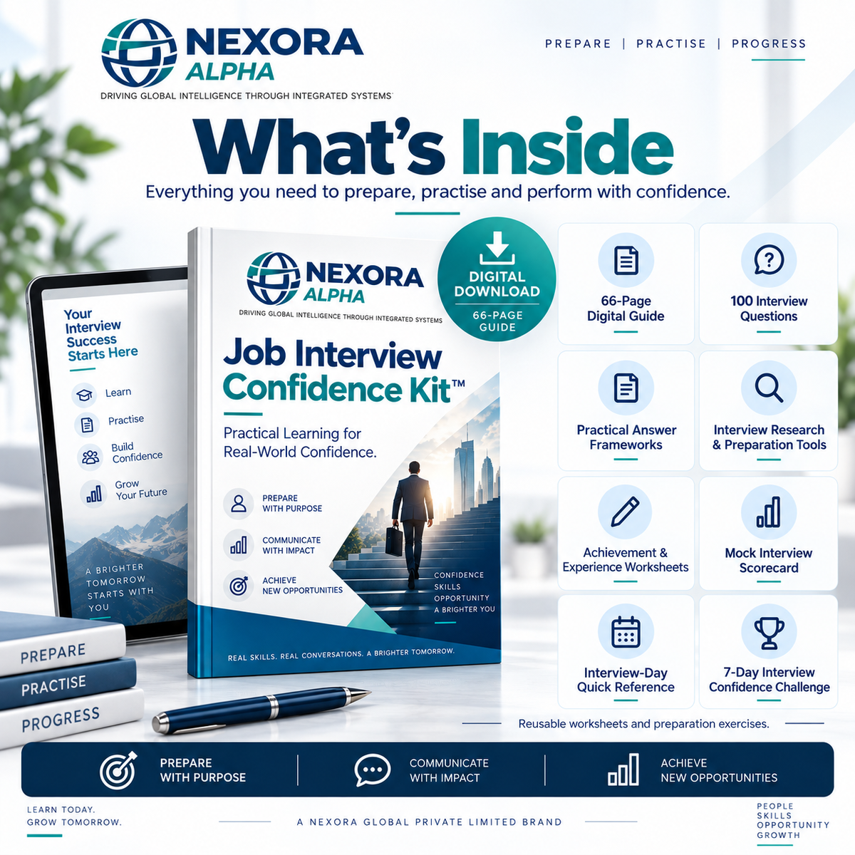 NEXORA ALPHA Job Interview Confidence Kit™