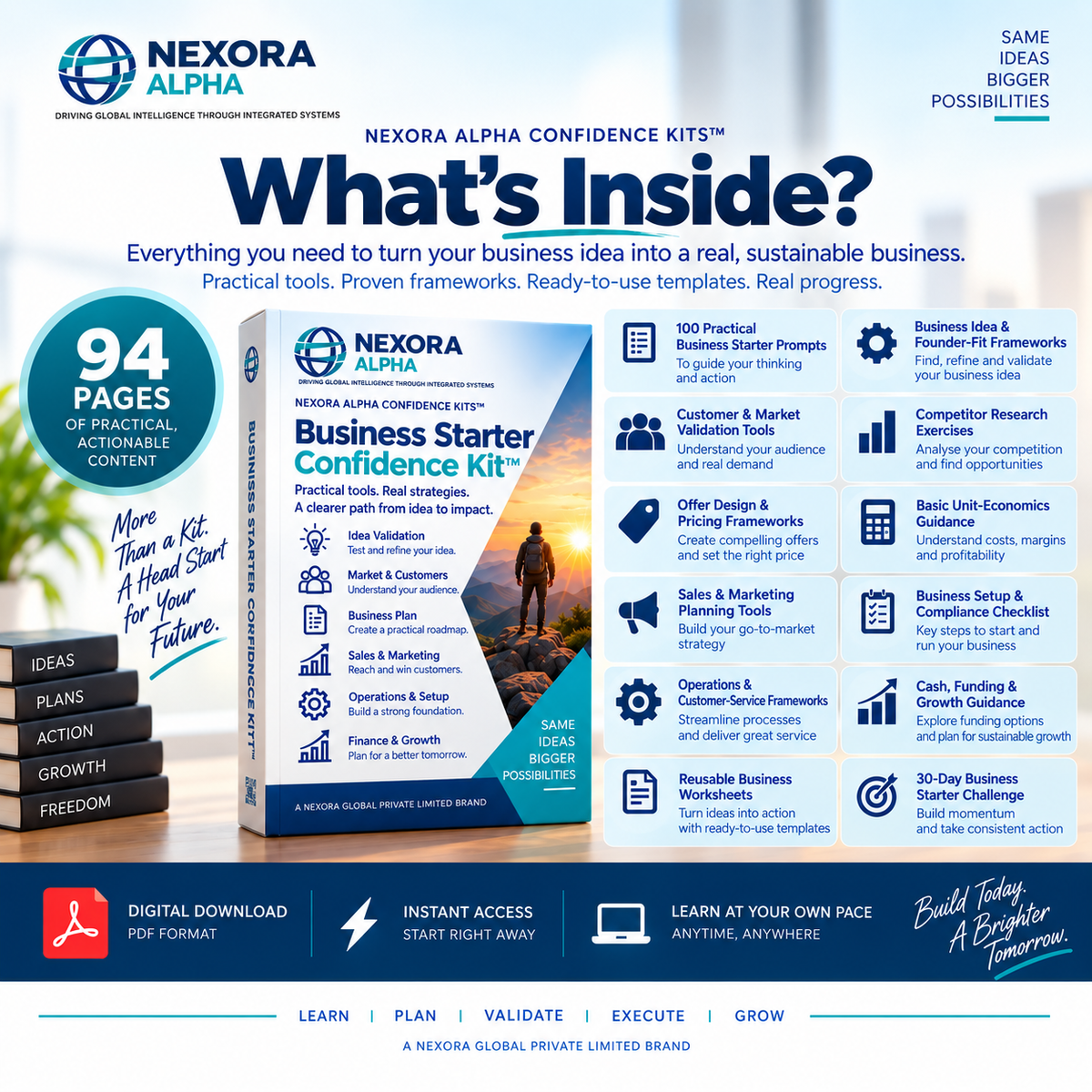 NEXORA ALPHA Business Starter Confidence Kit™